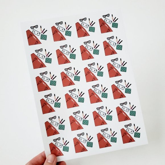 LB021 STICKERS Custom Poshmark Thank You Stickers Shipping Supplies - Picture 3 of 7